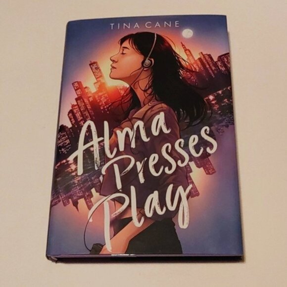 3/$13 Alma Presses Play by Tina Cane teen young adult hardcover novel - Picture 2 of 7